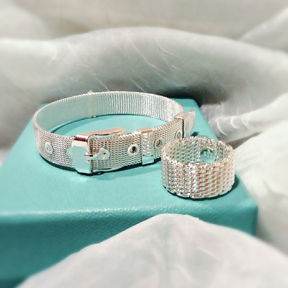 .925 Linx Mesh Ring - Picture 5 of 7